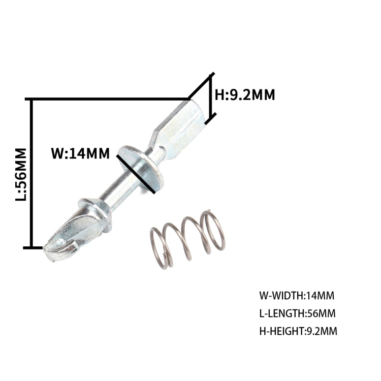 Car Door Lock Cylinder Repair Kit 1H0837223B for Volkswagen, 1H0837223B