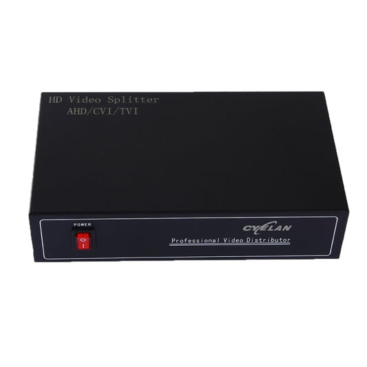 Coaxial AHD / CVI / TVI 4 into 8 Video Signal Splitter, 4 into 8