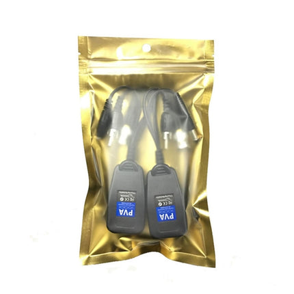 2 PCS Anpwoo 205PVA  3 in 1 Power + Video + Audio Balun HD-CVI/AHD/CVI Passive Twisted Transceiver, 205PVA Transceiver