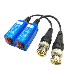 2 PCS Anpwoo 210C Spliceable Screwless-type Coaxial HD-CVI/AHD/TVI 1CH Passive Transceiver Video Balun, Video Balun