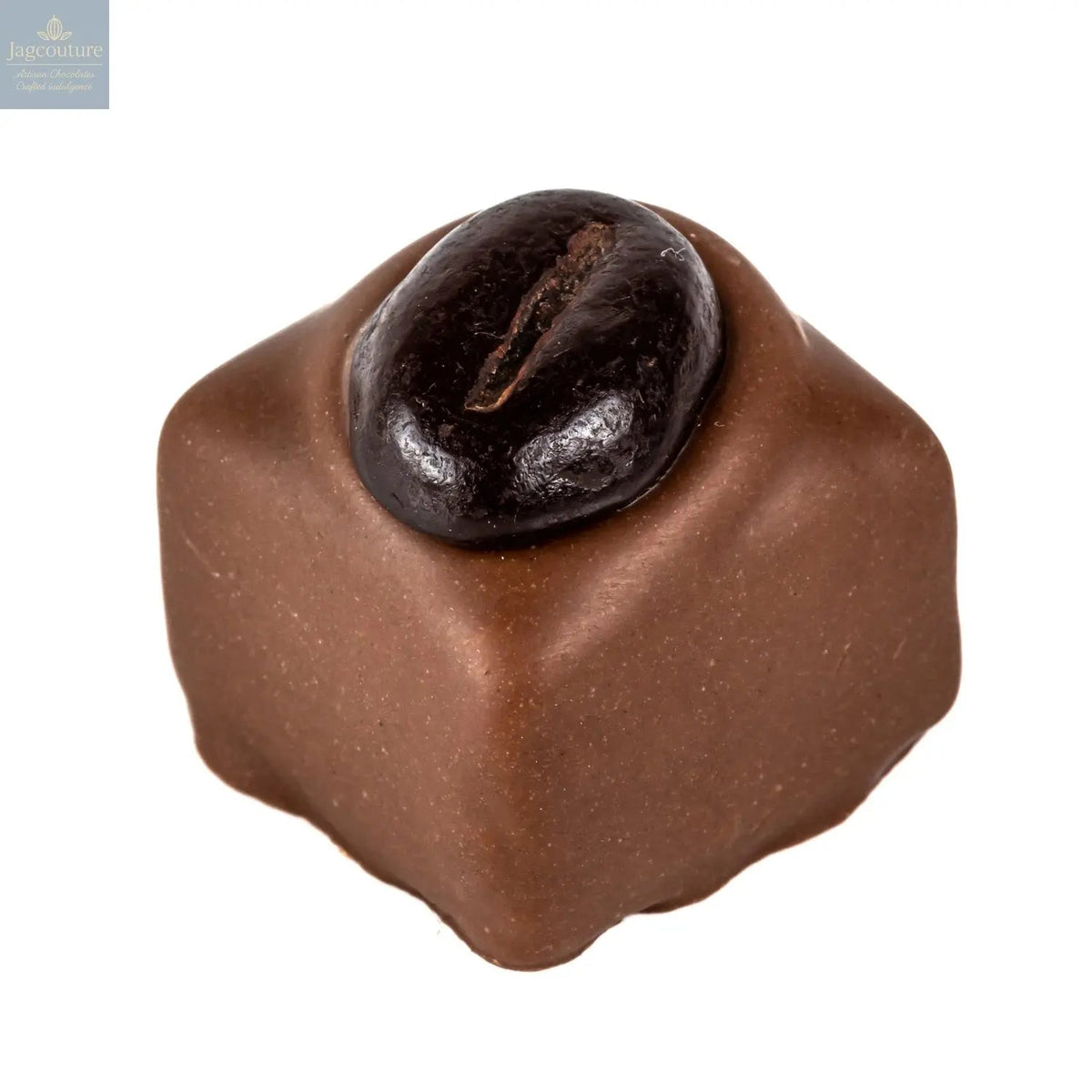 Coffee Praline - milk chocolate praline with coffee bean décor 16g