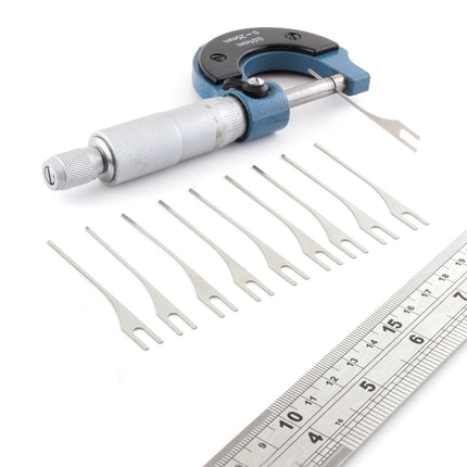Dangerfield Pro Lock Pick Gun Blades/Needles (10 Pack) 0.5mm