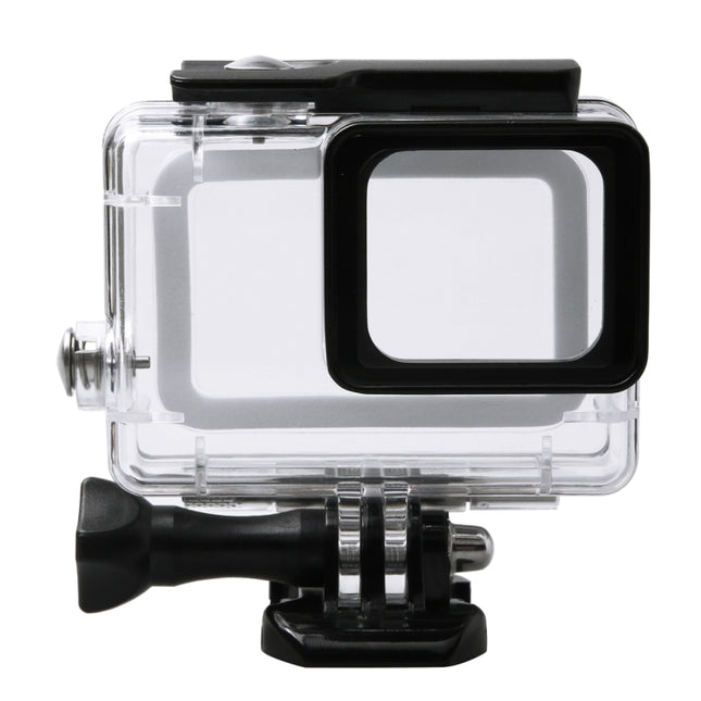 45 m wasserdichtes Gehäuse, Schutzhülle mit Schnalle, Grundhalterung und Schraube für GoPro HERO6 Black/HERO5 Black/HERO7 Black, 45 m wasserdicht