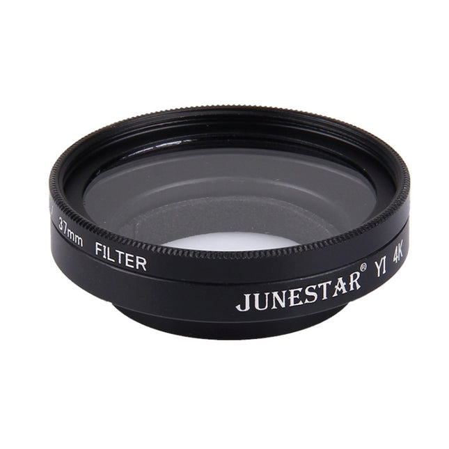 JUNESTAR for Xiaomi Xiaoyi Yi II 4K Sport Action Camera Proffesional 37mm UV Filter + Lens Protective Cap, UV Filter+Lens Cap