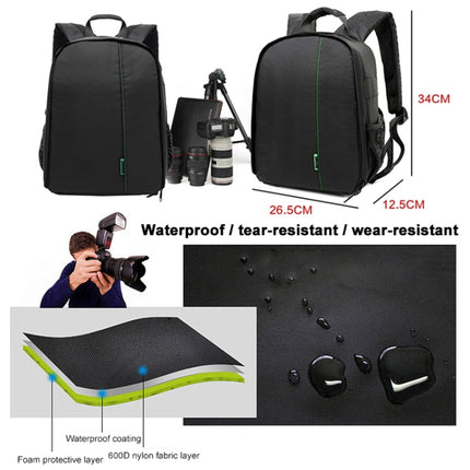 INDEPMAN DL-B012 Portable Outdoor Sports Backpack Camera Bag for GoPro, SJCAM, Nikon, Canon, Xiaomi Xiaoyi YI, Size: 27.5 * 12.5 * 34 cm