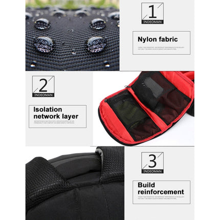 INDEPMAN DL-B012 Portable Outdoor Sports Backpack Camera Bag for GoPro, SJCAM, Nikon, Canon, Xiaomi Xiaoyi YI, Size: 27.5 * 12.5 * 34 cm