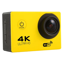 F60 2.0 inch Screen 170 Degrees Wide Angle WiFi Sport Action Camera Camcorder with Waterproof Housing Case, Support 64GB Micro SD Card, F60 (Yellow), F60 (White), F60 (Silver), F60 (Magenta), F60 (Blue), F60 (Gold), F60 (Black)