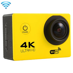 F60 2.0 inch Screen 170 Degrees Wide Angle WiFi Sport Action Camera Camcorder with Waterproof Housing Case, Support 64GB Micro SD Card, F60 (Yellow), F60 (White), F60 (Silver), F60 (Magenta), F60 (Blue), F60 (Gold), F60 (Black)