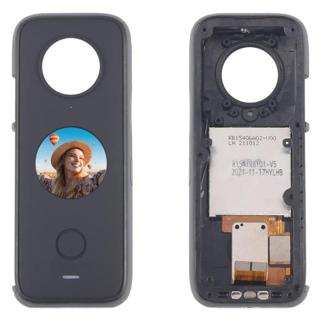 For Insta360 ONE X2 Original Disassembled Middle Frame with LCD Screen, For Insta360 One X2