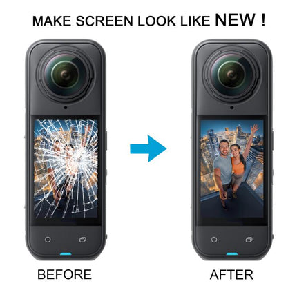 For Insta360 One X5 Original Rear Main LCD Screen Digitizer Full Assembly with Frame, For Insta360 One X5(Original)