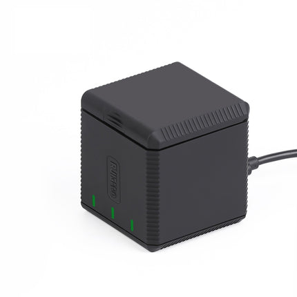 RUIGPRO USB Triple Batteries Housing Charger Box with Cable & Indicator Light for GoPro HERO9 Black / HERO10 Black