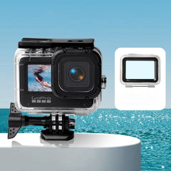 Waterproof Case + Touch Back Cover for GoPro HERO10 Black / HERO9 Black, Case + Touch Cover for GoPro9