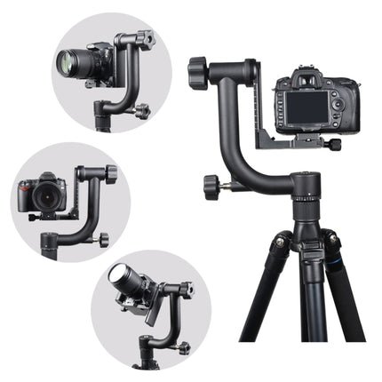 YELANGU Horizontal 360 Degree Gimbal Tripod Head for Home DV and SLR Cameras, YLG0401E