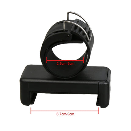 Mobile Phone Clip Holder for GoPro & SJCAM & Xiaoyi Handheld Selfie Monopod, Dig Clip Port Diameter: 2.6cm-3cm, Diameter: 2.6cm-3cm