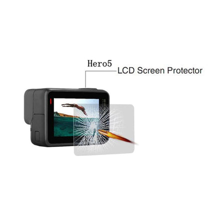 Protector de pantalla LCD para GoPro HERO5, película de vidrio templado, película de vidrio templado
