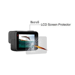 For GoPro HERO5 LCD Display Screen Protector Tempered Glass Film, Tempered Glass Film