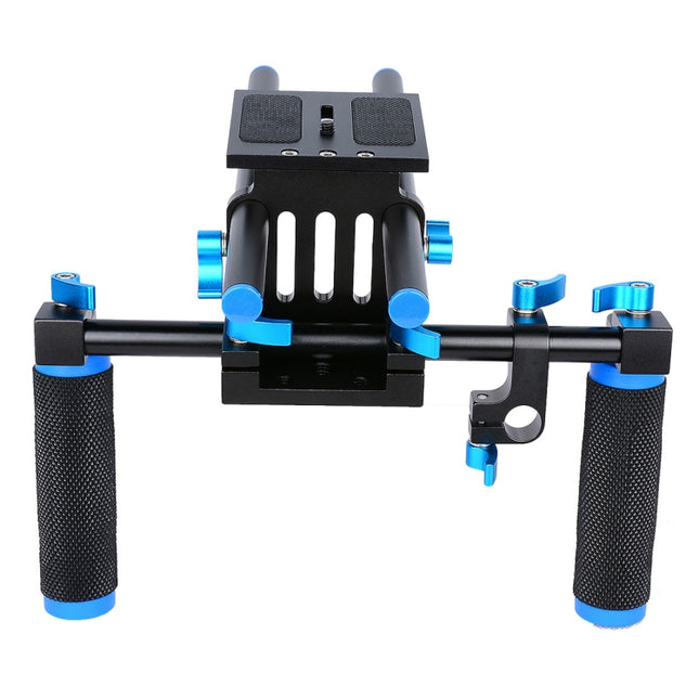 YELANGU YLG0102A-A01 Dual Handle Shoulder Mount Support Kit DSLR Rig, YLG0102A-A01
