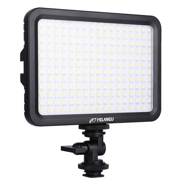 YELANGU YLG0504B 204 LEDs 1000LM 3300-5600K No Polar Dimmable Studio Light Video & Photo Light for Canon, Nikon, DSLR Cameras, 204 LEDs