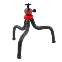 Mini Octopus Flexible Tripod Holder with Phone Clamp for iPhone, Galaxy, Huawei, GoPro, Insta360, DJI and Other Action Cameras, GP271