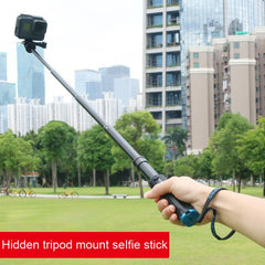 Tragbarer, faltbarer Stativhalter, Selfie-Einbeinstativ-Stick für GoPro, Insta360, DJI und andere Actionkameras, Länge: 23,5–81 cm, RUIGPRO