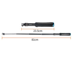 Tragbarer, faltbarer Stativhalter, Selfie-Einbeinstativ-Stick für GoPro, Insta360, DJI und andere Actionkameras, Länge: 23,5–81 cm, RUIGPRO