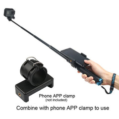 Tragbarer, faltbarer Stativhalter, Selfie-Einbeinstativ-Stick für GoPro, Insta360, DJI und andere Actionkameras, Länge: 23,5–81 cm, RUIGPRO