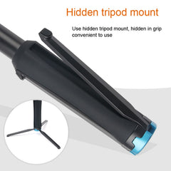 Tragbarer, faltbarer Stativhalter, Selfie-Einbeinstativ-Stick für GoPro, Insta360, DJI und andere Actionkameras, Länge: 23,5–81 cm, RUIGPRO