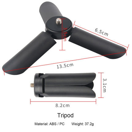 Mini Tripod Mount + Flashlight Extension Bracket  for DJI OSMO Mobile 2, Tripod+Bracket For DJI OSMO Mobile 2