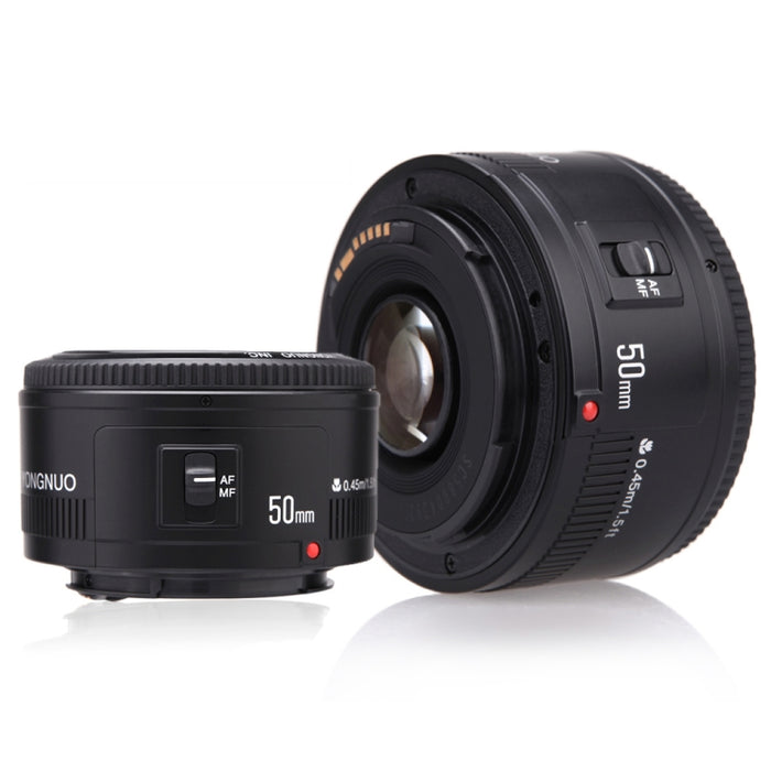 YONGNUO YN50MM F1.8C II F1.8 Auto Focus Lens for Canon EF Mount New Lens, YN50mm F1.8C II