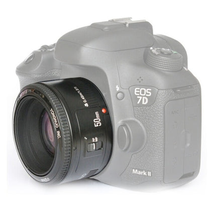 YONGNUO YN50MM F1.8C II F1.8 Auto Focus Lens for Canon EF Mount New Lens, YN50MM F1.8C II