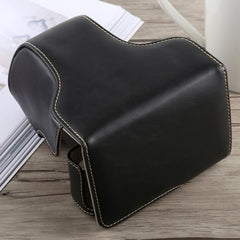 Full Body Camera PU Leather Case Bag with Strap for Fujifilm X-A5