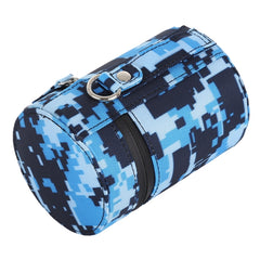 Camouflage Color Small Lens Case Zippered Cloth Pouch Box for DSLR Camera Lens, Size: 11x8x8cm