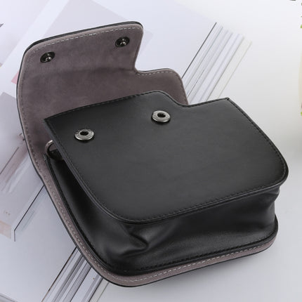 Retro Style Full Body Camera PU Leather Case Bag with Strap for FUJIFILM instax mini 9 / mini 8+ / mini 8