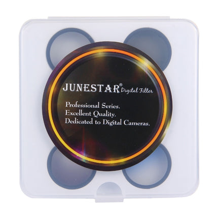JUNESTAR 6 in 1 Professional 34mm Lens Filter(CPL + UV + Gradual Red + Gradual Orange + Gradual Blue + Gradual Grey) for DJI Phantom 3 & 4