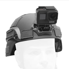 GP193 Aluminium Alloy Helmet Selfie Stand for GoPro, Insta360, DJI and Other Action Cameras, GP193