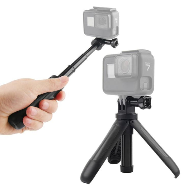 GP446 Multifunctional Mini Fixed Tripod for DJI, Insta360, GoPro and Other Action Cameras, GP446 (Black), GP446 (Grey), GP446 (Blue), GP446 (Red)