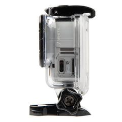 GP452 Waterproof Case + Touch Back Cover for GoPro HERO7 White / Silver, For GoPro Hero 7