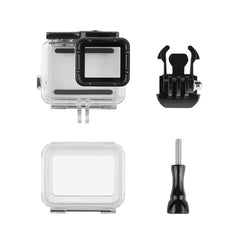 GP452 Waterproof Case + Touch Back Cover for GoPro HERO7 White / Silver, For GoPro Hero 7