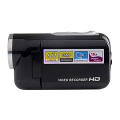 1280x720P HD 16X Digital Zoom 16.0 MP Digital Video Camera Recorder with 2.0 inch LCD Screen