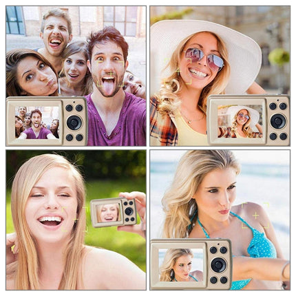 Cámara de vídeo digital con zoom digital 4X, 1280 x 720P, 16,0 MP y pantalla TFT de 2,4 pulgadas