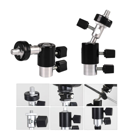 D Type Multifunctional Flash Light Stand Umbrella Bracket, Max Load: 2kg