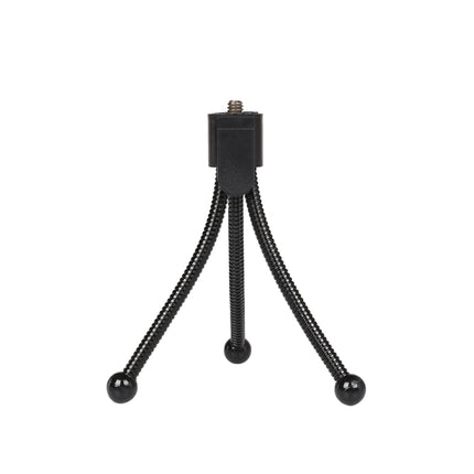 Mini Metal Desktop Tripod Mount with UNC1/4 screw interface for DJI, Insta360, GoPro and Other Action Cameras, Max Load: 0.6kg, Mini Metal Desktop