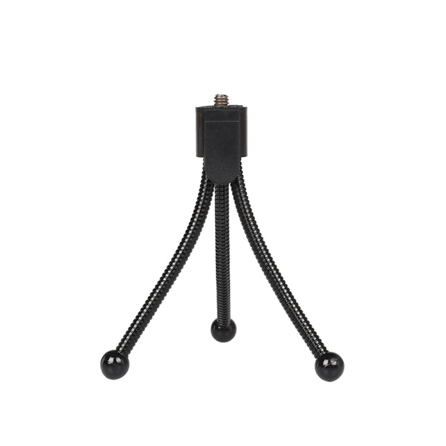Mini Metal Desktop Tripod Mount with UNC1/4 screw interface for DJI, Insta360, GoPro and Other Action Cameras, Max Load: 0.6kg, Mini Metal Desktop