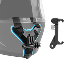 Helmet Belt Mount + Phone Clamp Mount for GoPro, Insta360, DJI and Other Action Cameras, Helmet Belt Mount + Phone Clamp