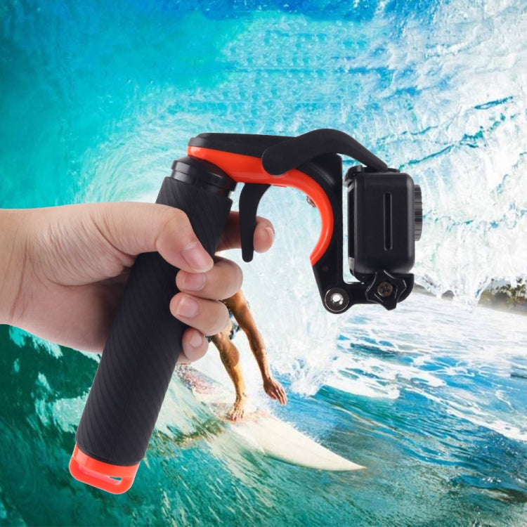 Shutter Trigger + Floating Hand Grip Diving Buoyancy Stick with Adjustable Anti-lost Strap & Screw & Wrench for DJI Osmo Action, Shutter Trigger+Hand Grip