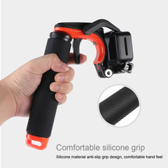 Shutter Trigger + Floating Hand Grip Diving Buoyancy Stick with Adjustable Anti-lost Strap & Screw & Wrench for DJI Osmo Action, Shutter Trigger+Hand Grip