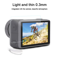 For DJI Osmo Action 3-in-1 Lens  Front and Back LCD Display HD Protective Film, For DJI Osmo Action