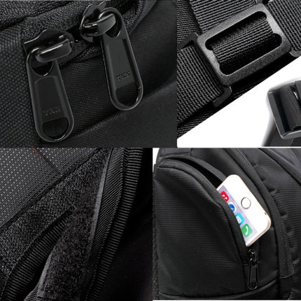 INDEPMAN DL-B016 Portable Waterproof Scratch-proof Outdoor Sports Sling Shoulder Bag Camera Bag Phone Tablet Bag for GoPro, SJCAM, Nikon, Canon, Xiaomi Xiaoyi YI, iPad, Apple, Samsung, Huawei, Size: 25.5 * 19 * 44 cm