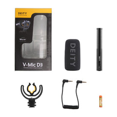 Deity V-Mic D3 Directional Condenser Shotgun Microphone, V-Mic D3