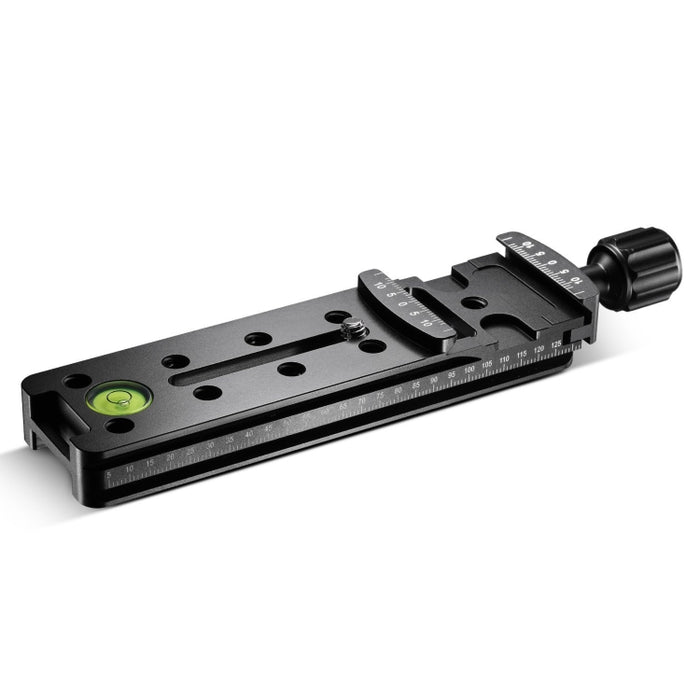 FVR-150 Multi-Purpose 150mm Vertical Nodal Slide Clamp Rail for Fisheyes Lens & Wide-angle Lens, Compatible with Arca Swiss RRS Clamp, FVR-150